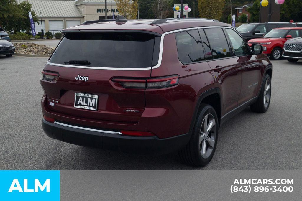 used 2021 Jeep Grand Cherokee L car, priced at $30,920