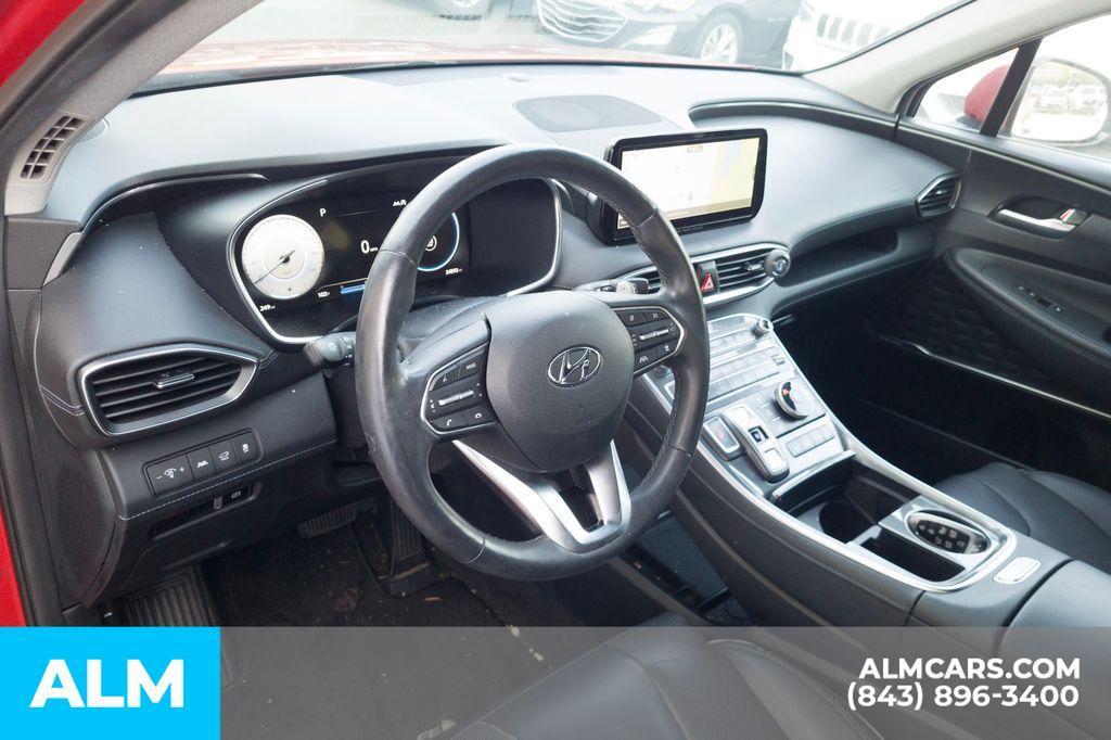 used 2022 Hyundai Santa Fe car, priced at $27,420