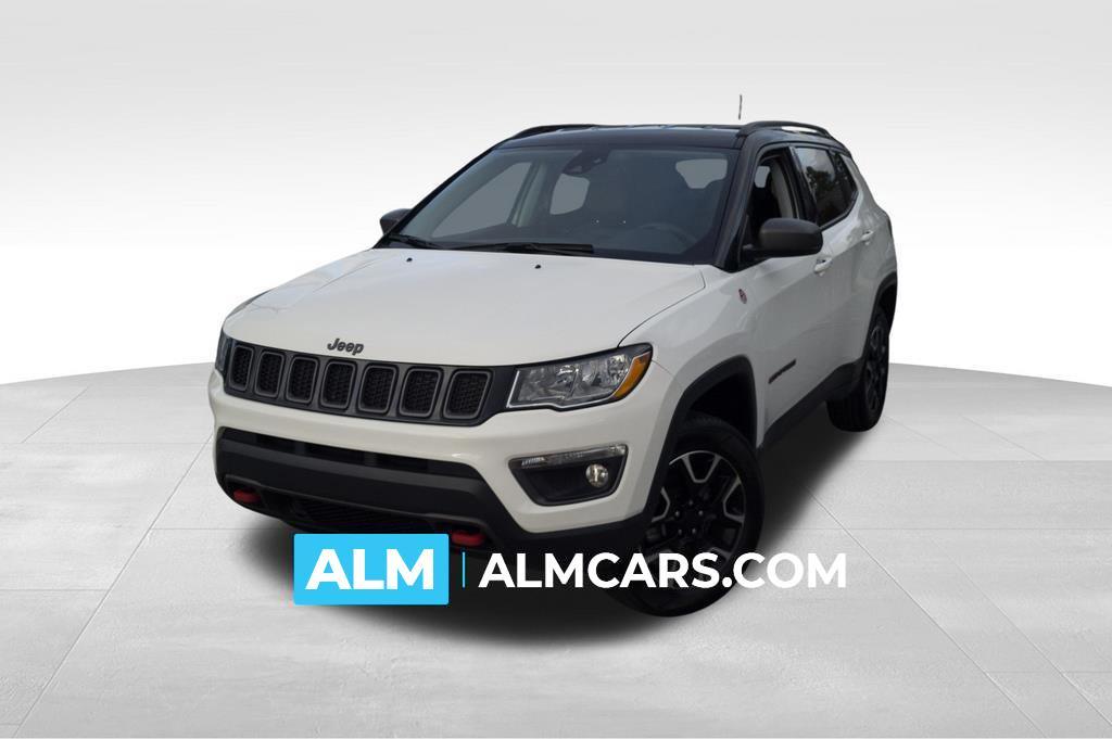 used 2021 Jeep Compass car, priced at $18,820