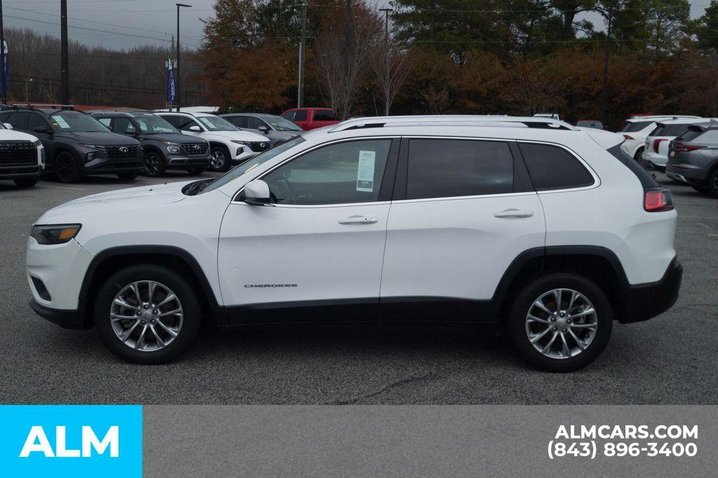 used 2021 Jeep Cherokee car, priced at $17,920