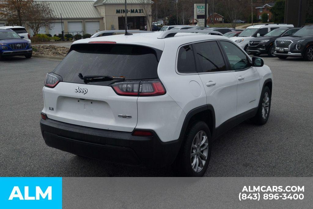 used 2021 Jeep Cherokee car, priced at $17,920