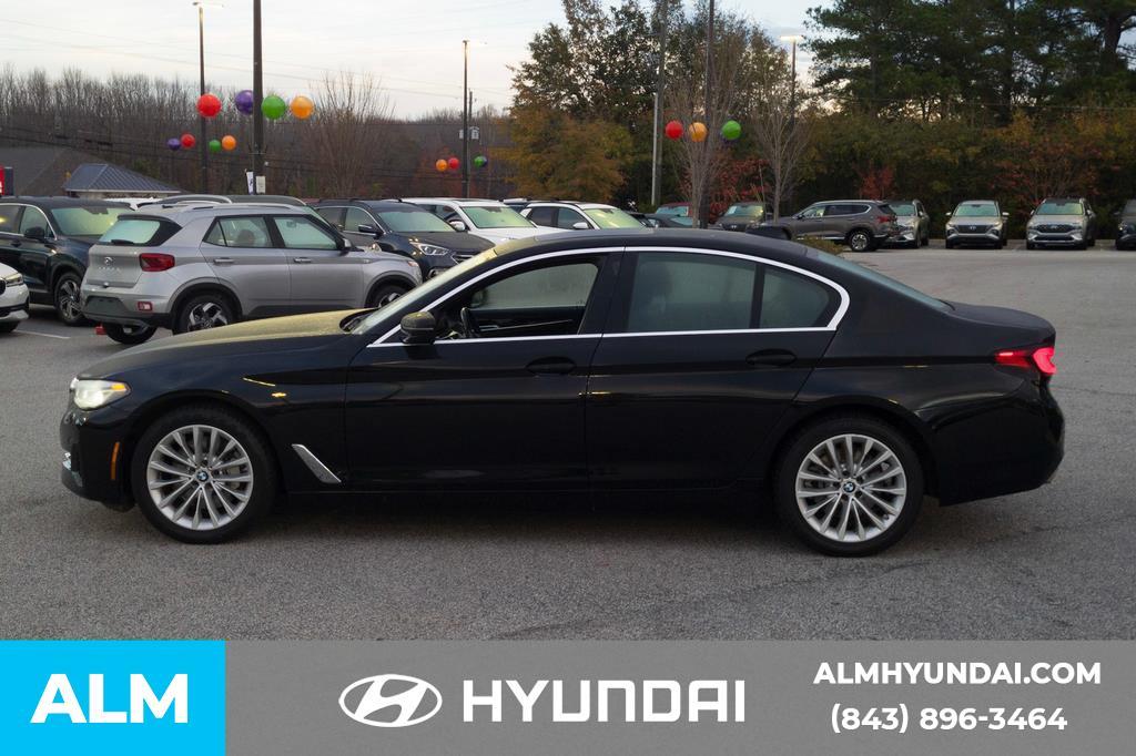 used 2021 BMW 530 car, priced at $27,820
