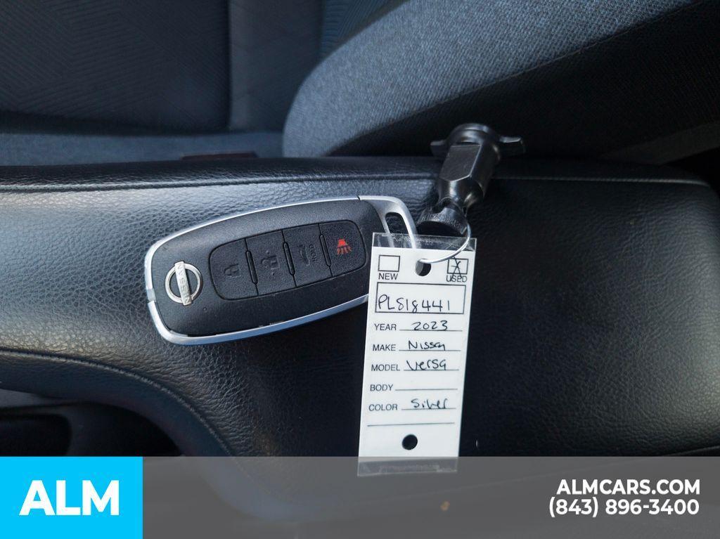 used 2023 Nissan Versa car, priced at $16,420