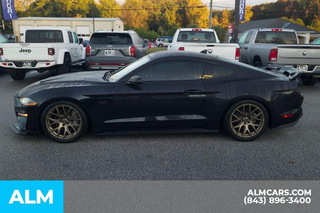 used 2022 Ford Mustang car, priced at $34,420