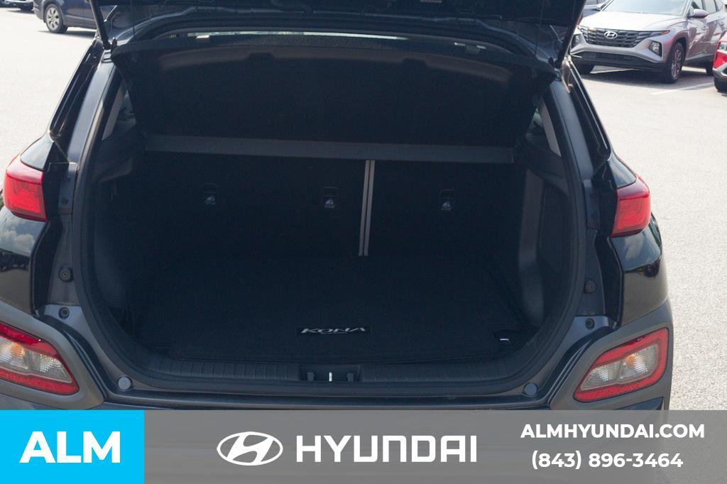 used 2021 Hyundai Kona EV car, priced at $22,460