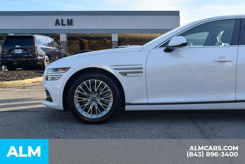 used 2024 Genesis G80 car, priced at $38,920