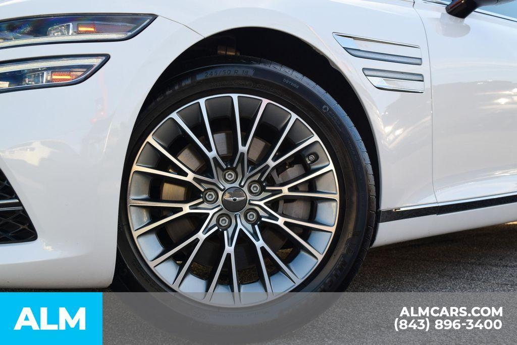 used 2024 Genesis G80 car, priced at $38,920