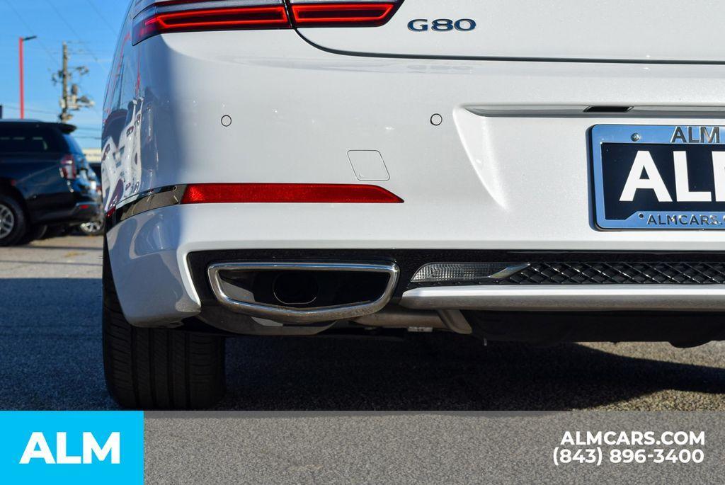 used 2024 Genesis G80 car, priced at $38,920