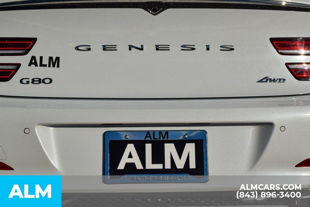 used 2024 Genesis G80 car, priced at $38,920