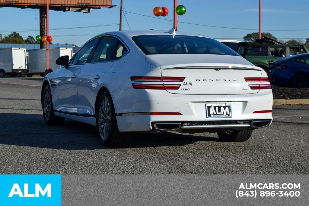 used 2024 Genesis G80 car, priced at $38,920