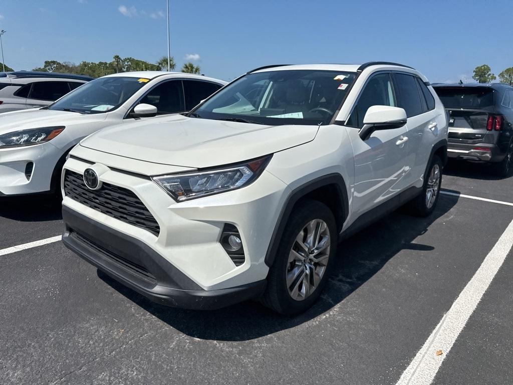 used 2021 Toyota RAV4 car, priced at $25,491