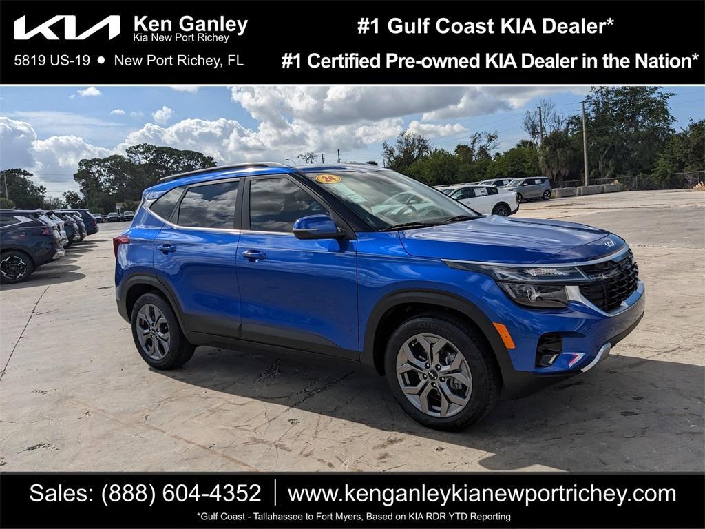 used 2024 Kia Seltos car, priced at $19,411