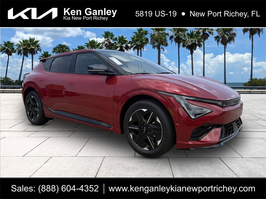 new 2025 Kia EV6 car, priced at $53,375