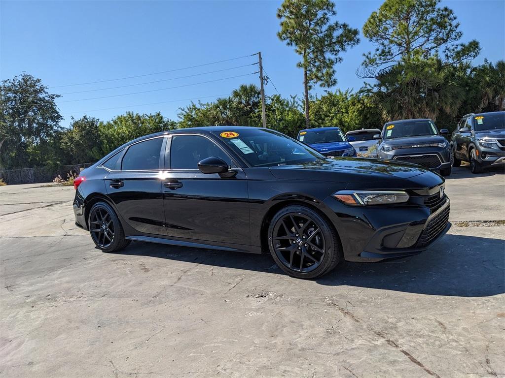 used 2024 Honda Civic car, priced at $19,643