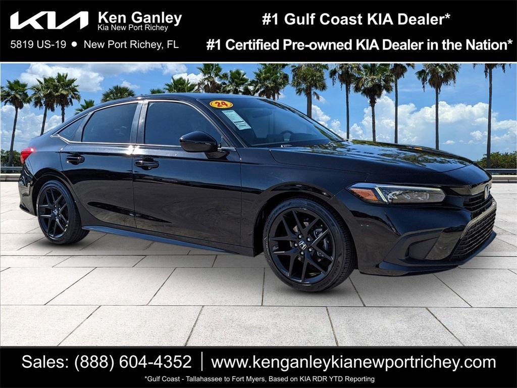 used 2024 Honda Civic car, priced at $19,643