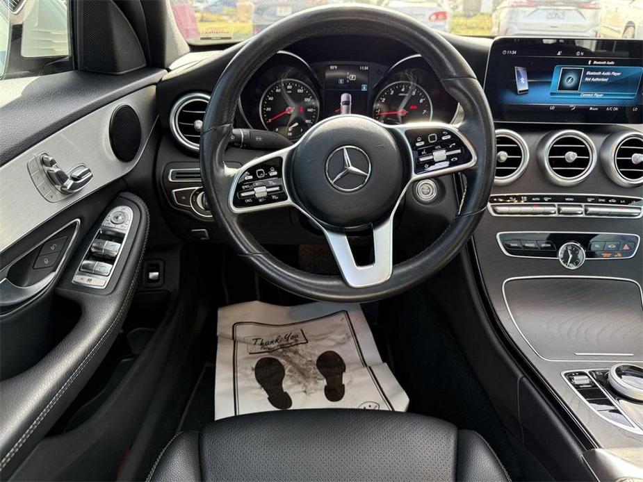 used 2019 Mercedes-Benz C-Class car, priced at $21,991