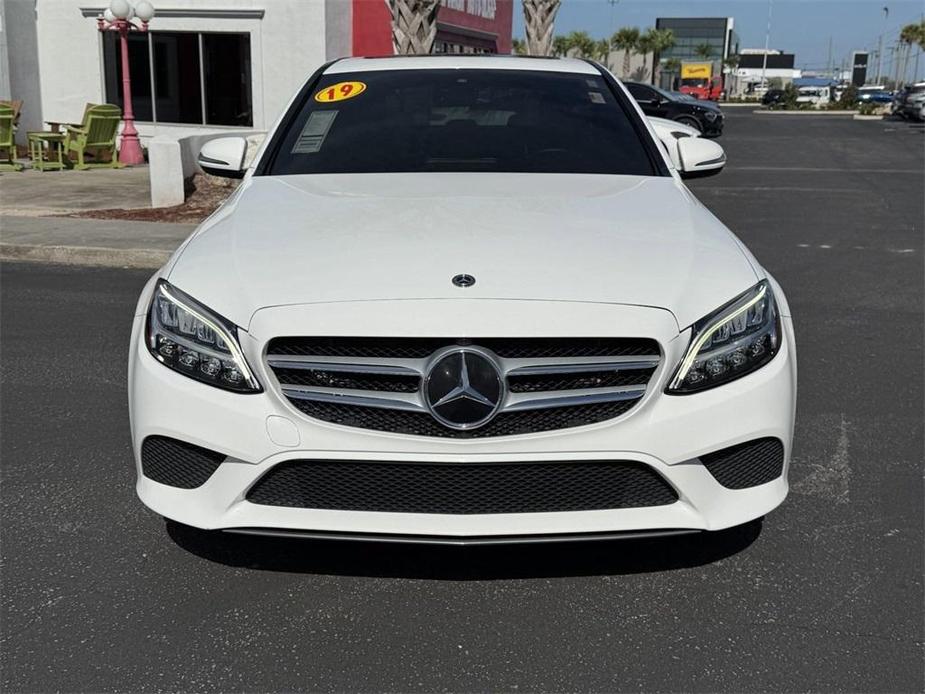 used 2019 Mercedes-Benz C-Class car, priced at $21,991