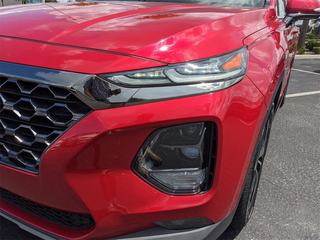 used 2020 Hyundai Santa Fe car, priced at $17,242