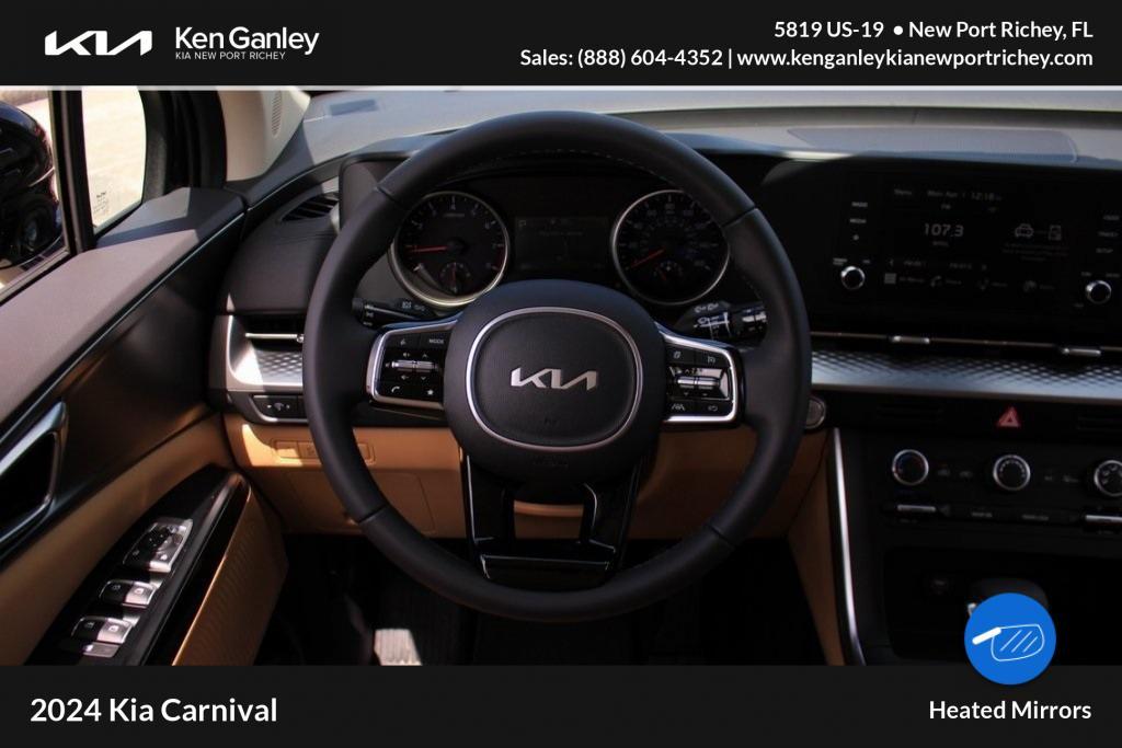 new 2024 Kia Carnival car, priced at $37,715
