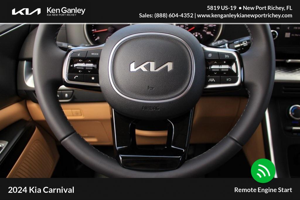 new 2024 Kia Carnival car, priced at $37,715