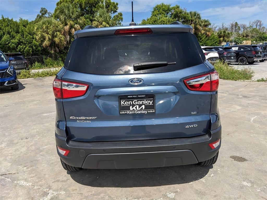 used 2022 Ford EcoSport car, priced at $15,802