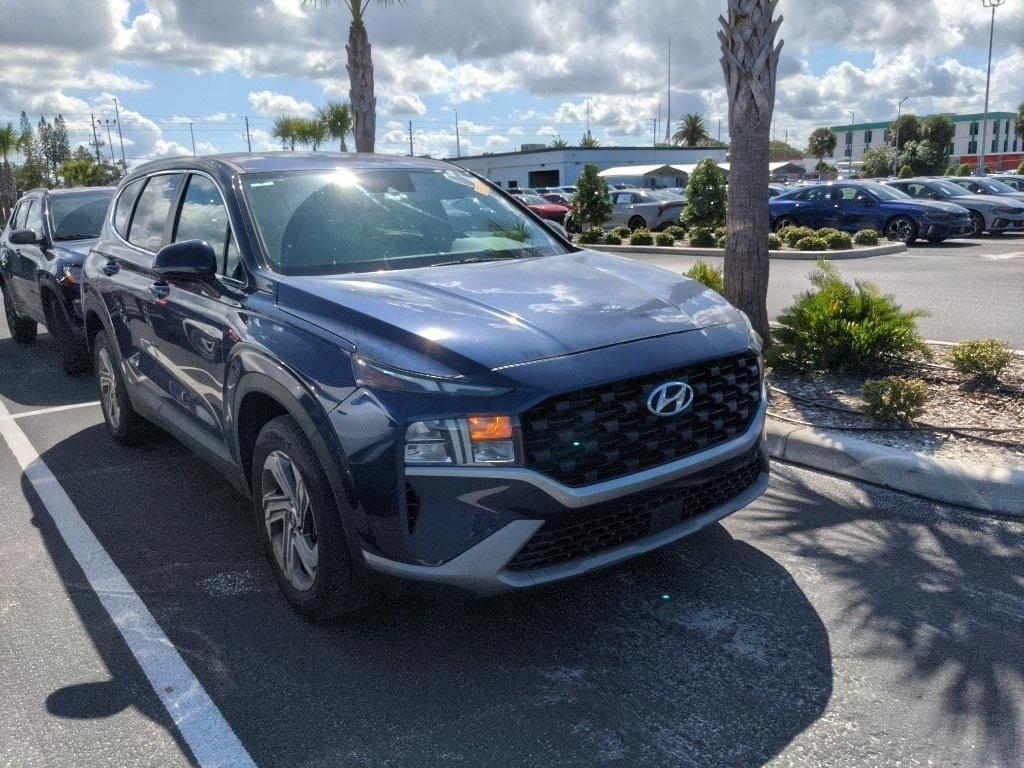 used 2021 Hyundai Santa Fe car, priced at $17,351