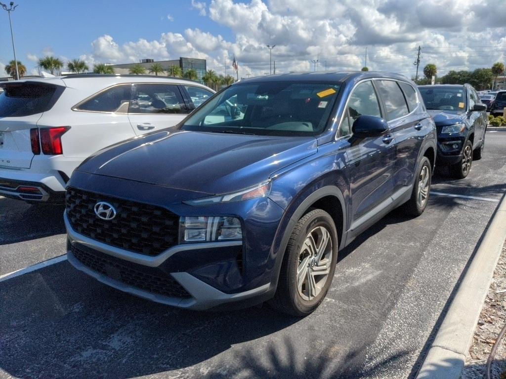 used 2021 Hyundai Santa Fe car, priced at $17,351