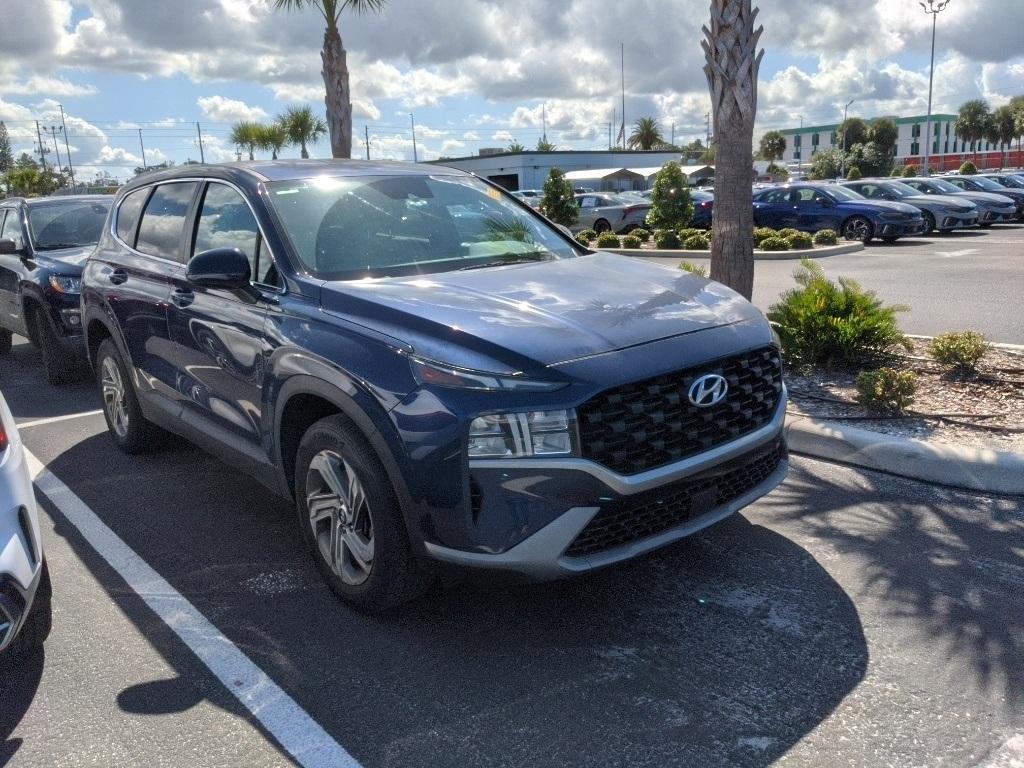 used 2021 Hyundai Santa Fe car, priced at $17,351