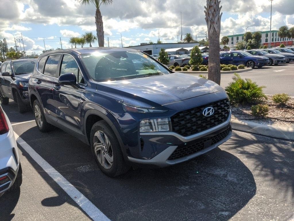 used 2021 Hyundai Santa Fe car, priced at $17,351