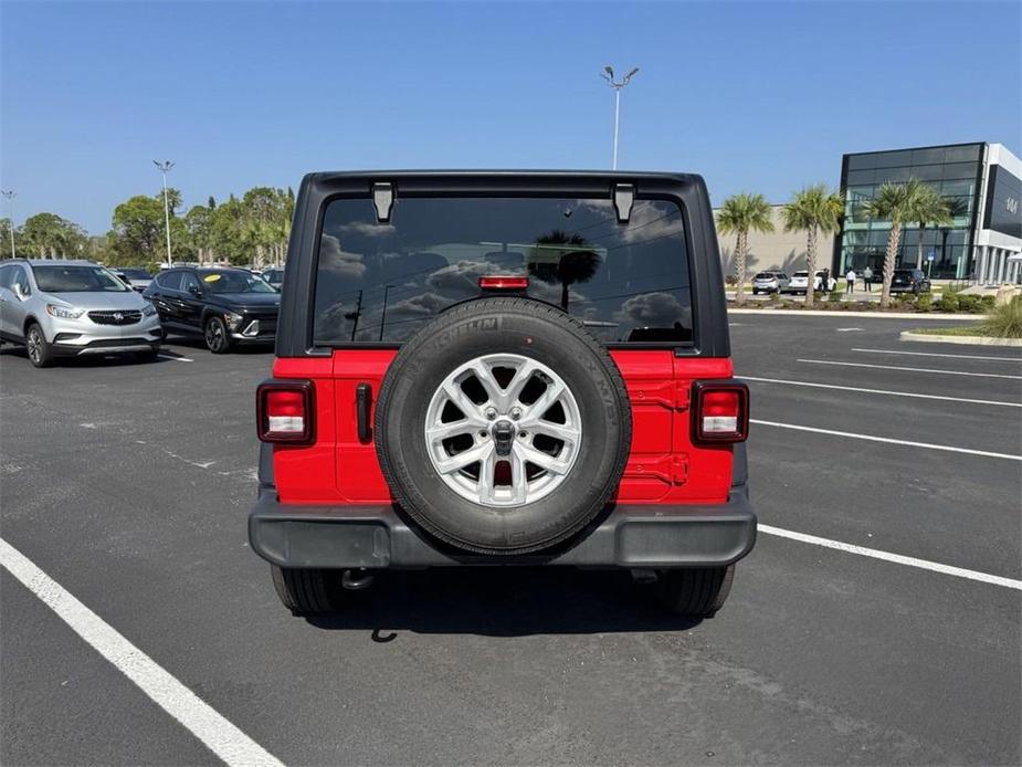 used 2023 Jeep Wrangler car, priced at $29,392