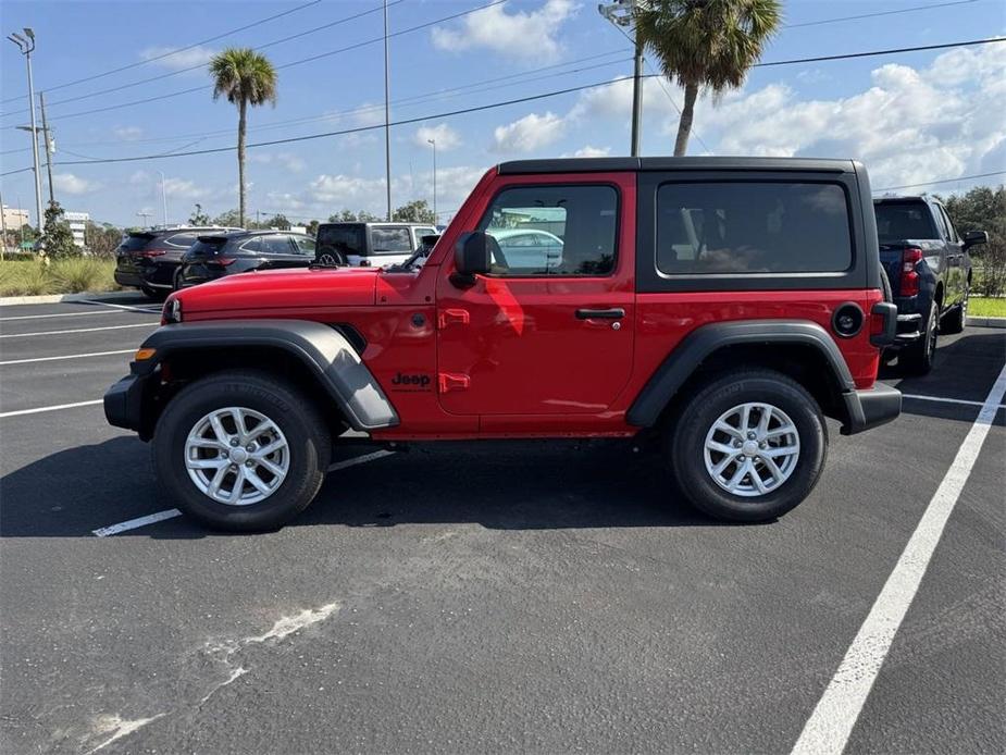 used 2023 Jeep Wrangler car, priced at $29,392