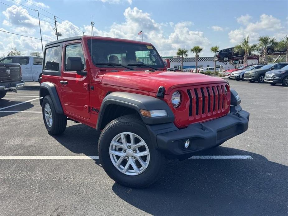 used 2023 Jeep Wrangler car, priced at $29,392