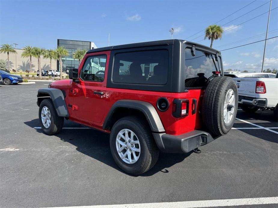 used 2023 Jeep Wrangler car, priced at $29,392