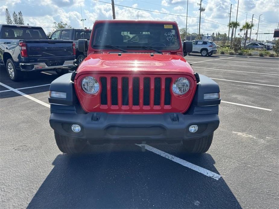 used 2023 Jeep Wrangler car, priced at $29,392