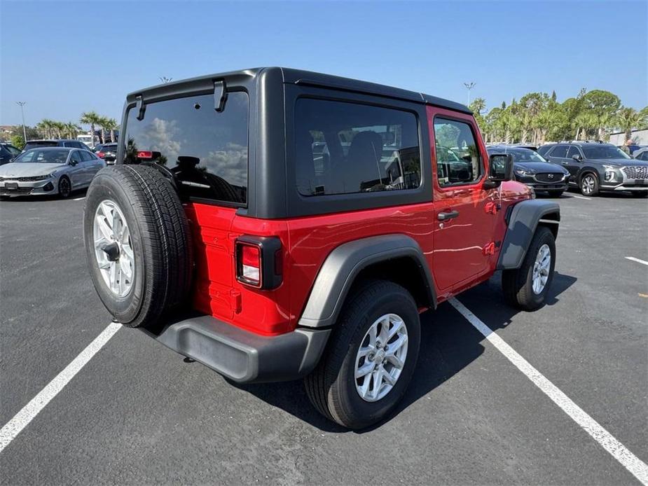 used 2023 Jeep Wrangler car, priced at $29,392