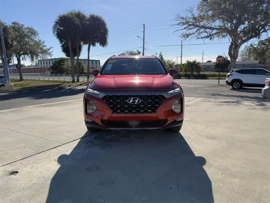 used 2019 Hyundai Santa Fe car, priced at $17,341