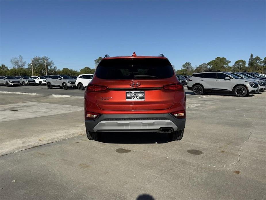 used 2019 Hyundai Santa Fe car, priced at $17,341