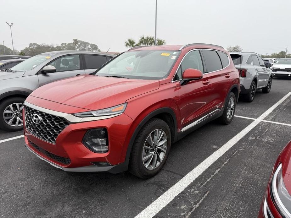 used 2019 Hyundai Santa Fe car, priced at $17,341