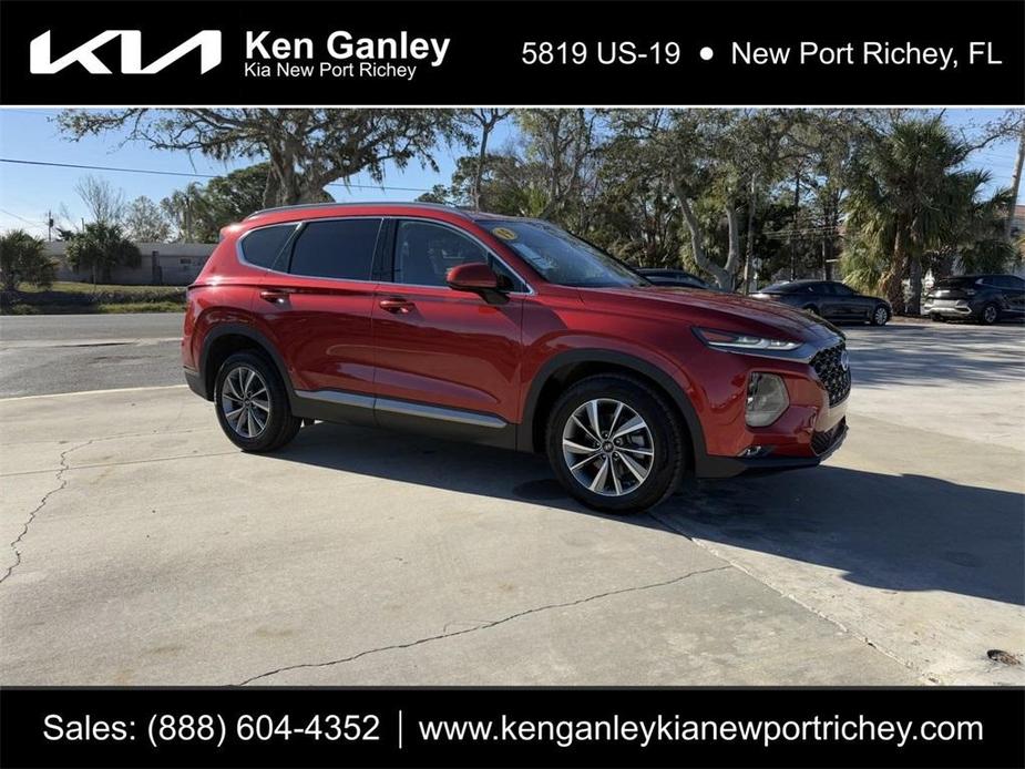 used 2019 Hyundai Santa Fe car, priced at $17,341