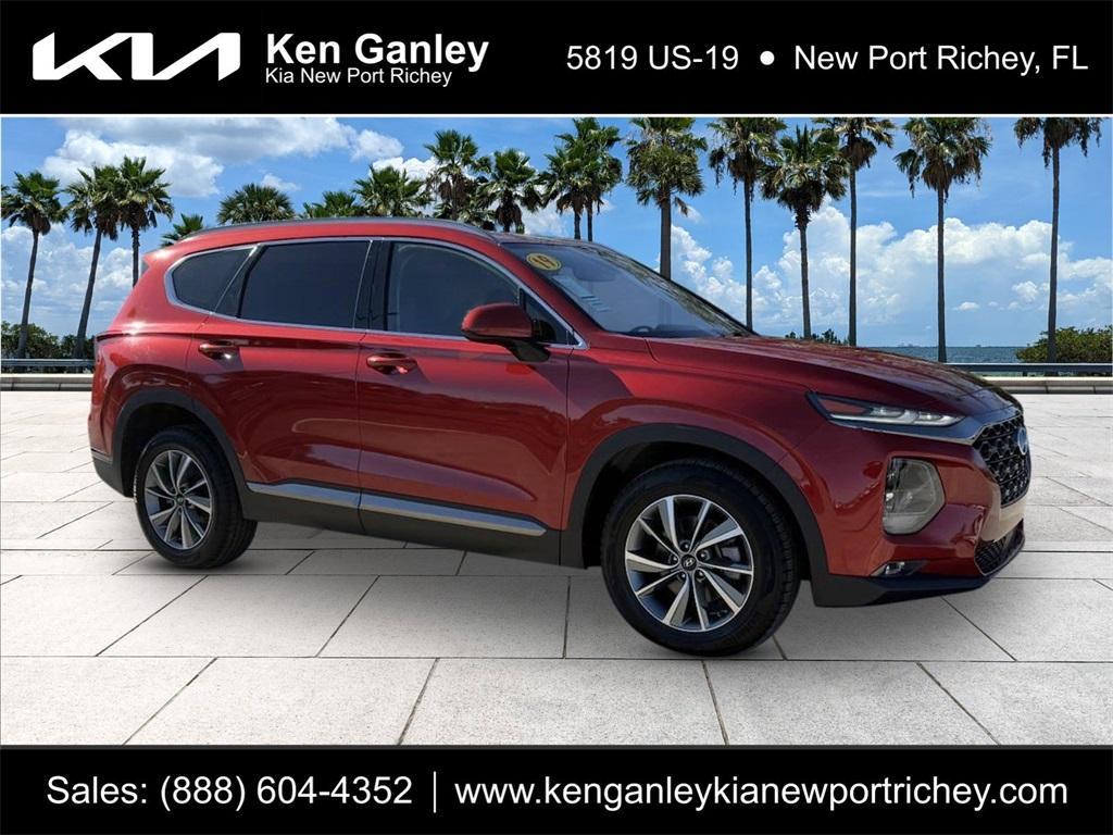 used 2019 Hyundai Santa Fe car, priced at $17,341