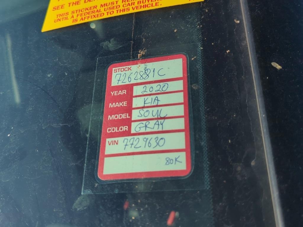 used 2020 Kia Soul car, priced at $11,452