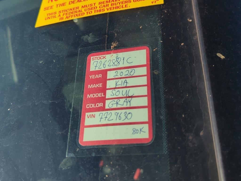 used 2020 Kia Soul car, priced at $11,452