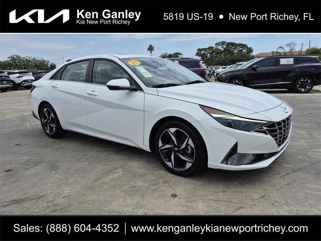 used 2021 Hyundai Elantra car, priced at $19,421