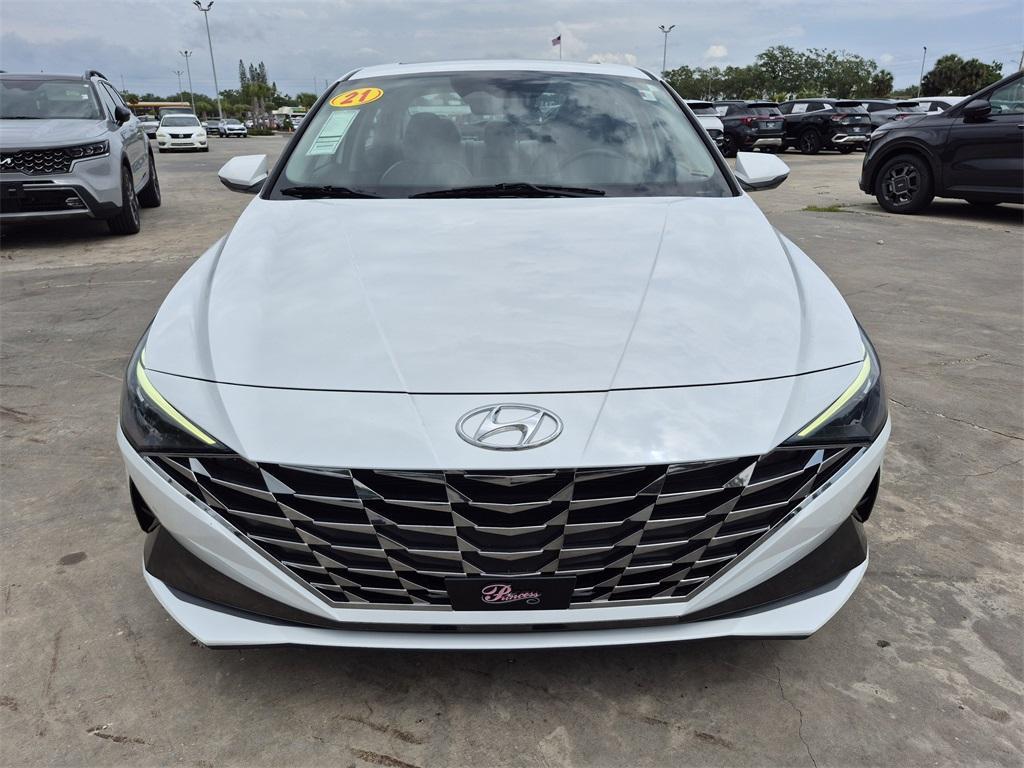 used 2021 Hyundai Elantra car, priced at $19,421