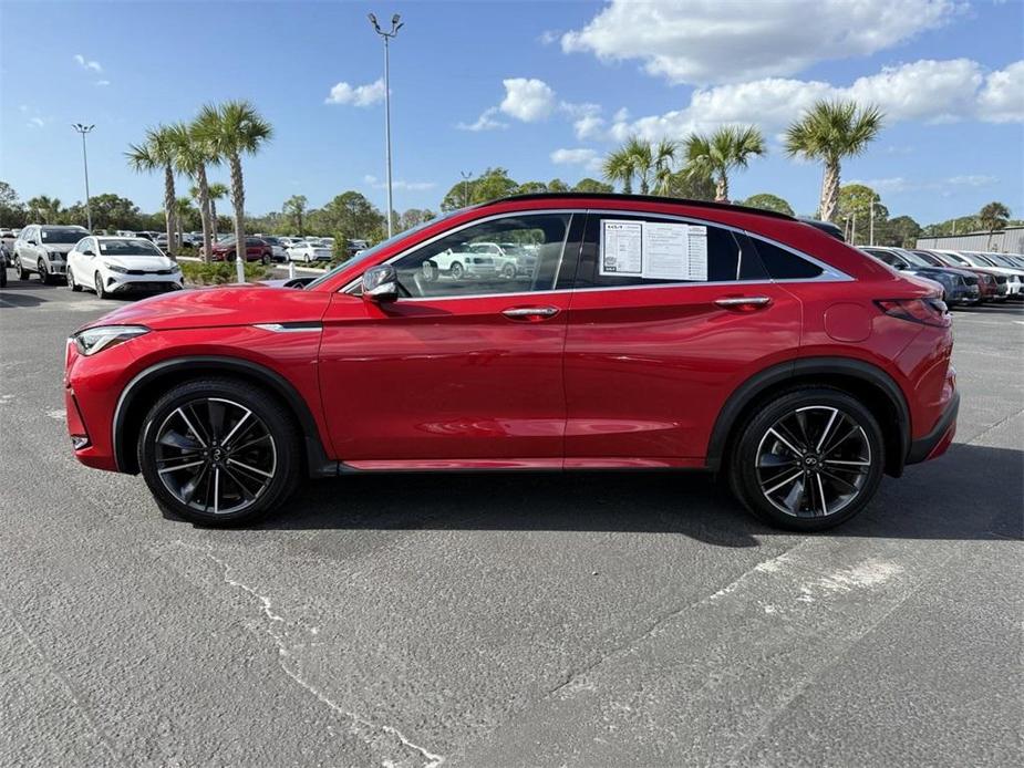 used 2023 INFINITI QX55 car, priced at $37,991