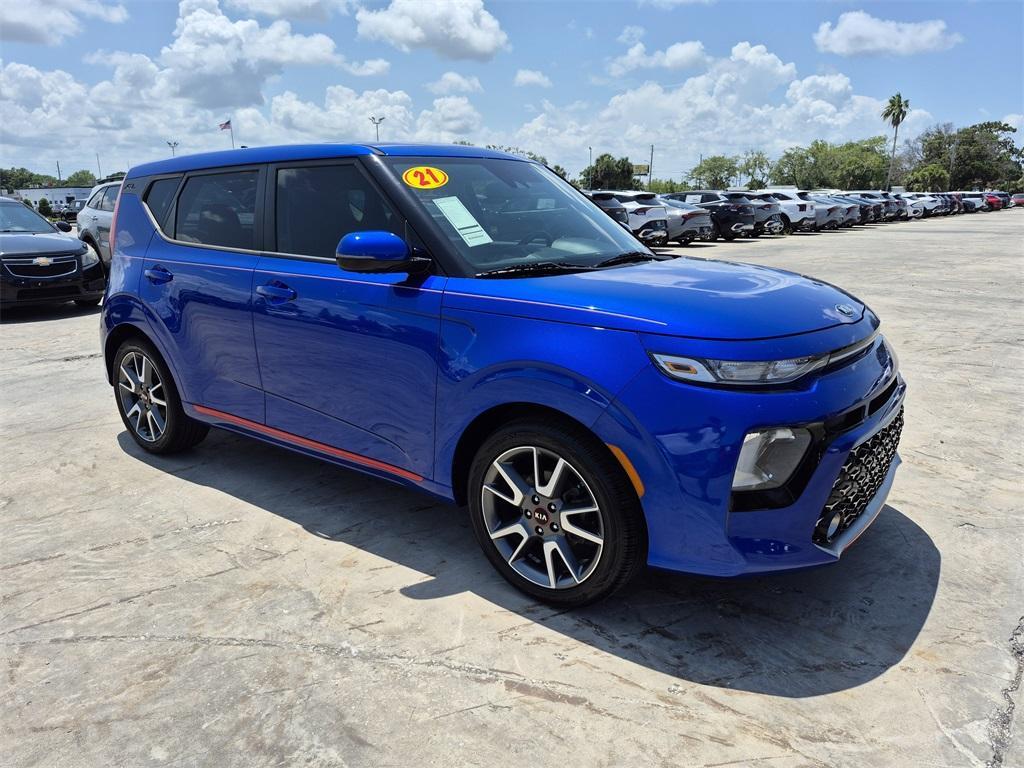 used 2021 Kia Soul car, priced at $15,211