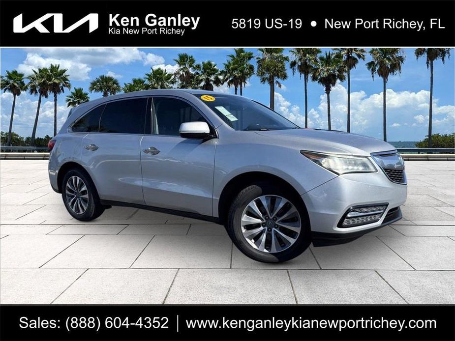 used 2015 Acura MDX car, priced at $13,992