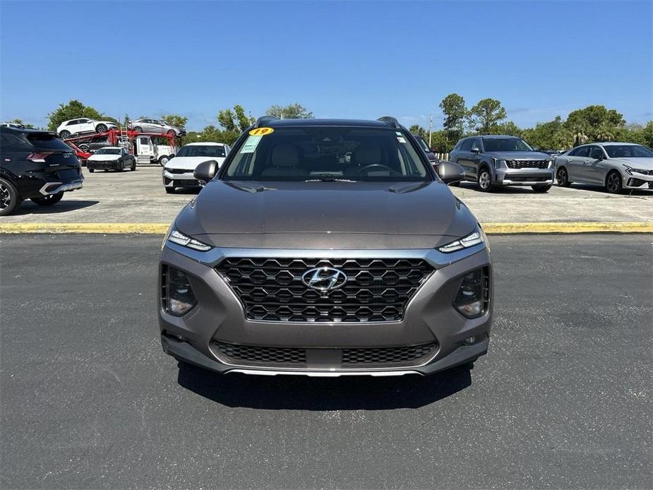 used 2019 Hyundai Santa Fe car, priced at $23,317