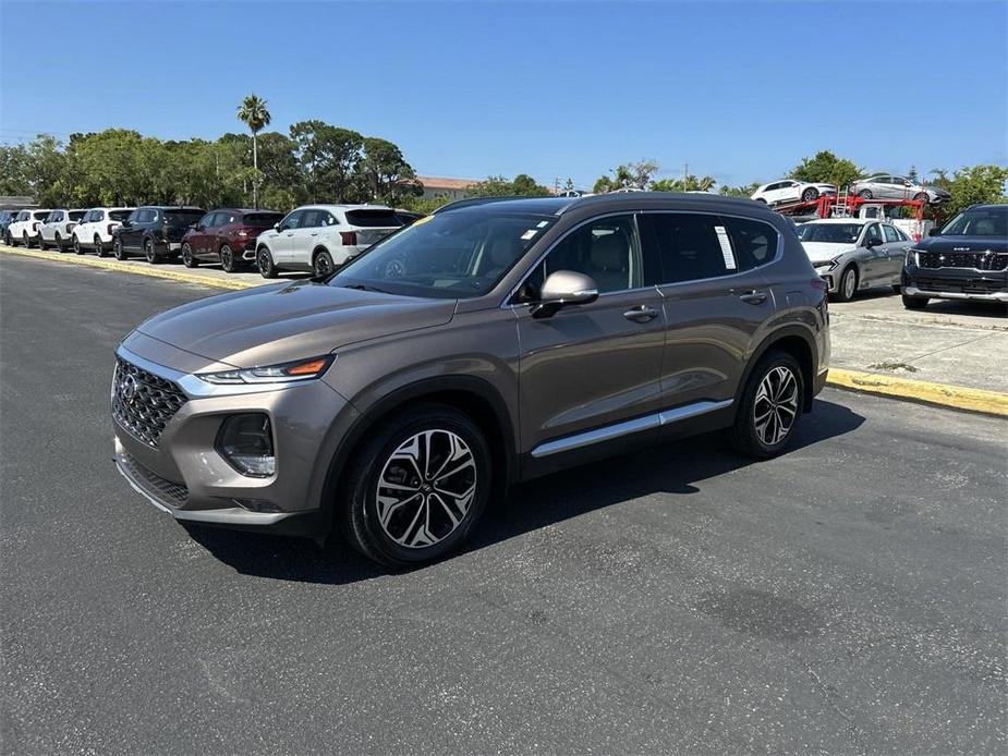 used 2019 Hyundai Santa Fe car, priced at $23,317