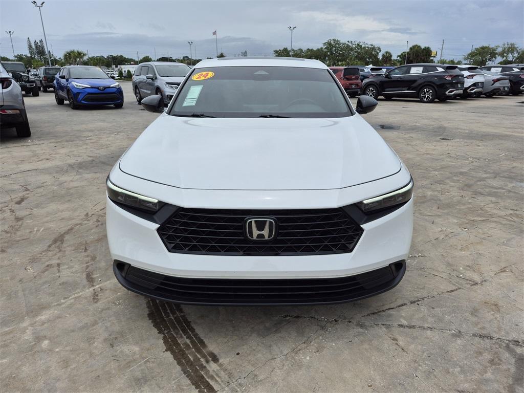 used 2024 Honda Accord Hybrid car, priced at $24,712